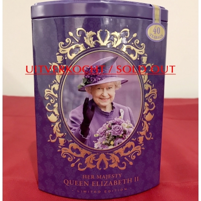 Theetrommel Koningin Elizabeth Theetrommel Koningin Elizabeth